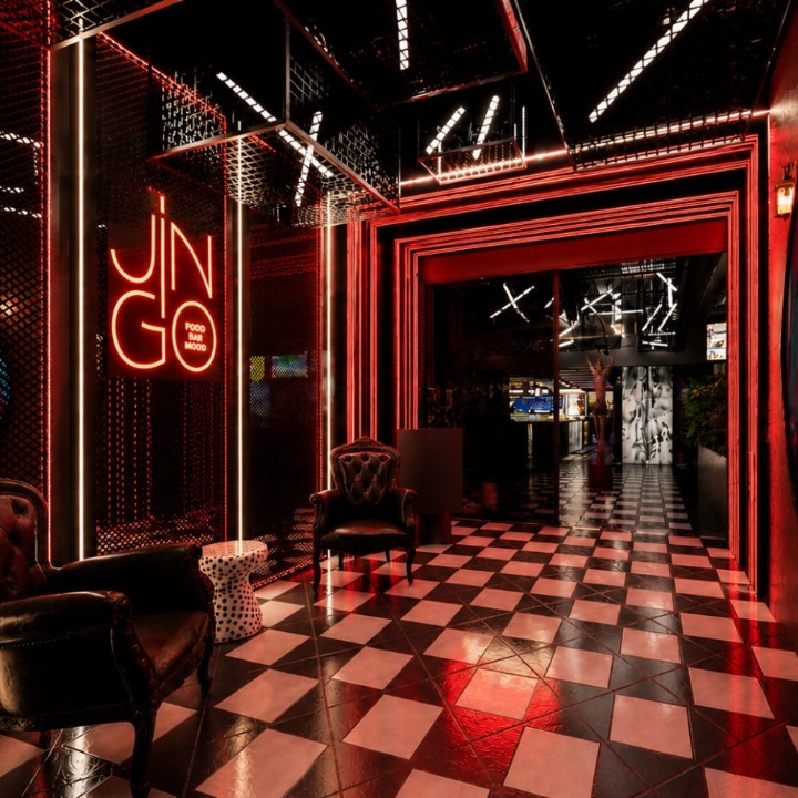Jingo Sport Bar — AV Design Studio