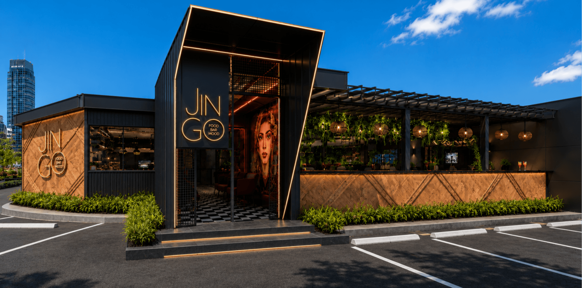 Jingo Sport Bar — AV Design Studio